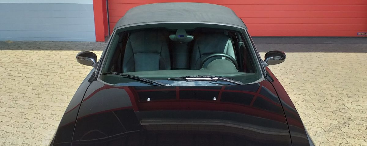 BMW Z4 auf Hochglanz gebracht und einen klaren Durchblick verschafft